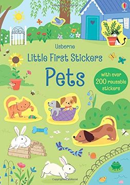 portada Little First Stickers Pets (in English)