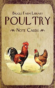 portada Biggle Farm Library Note Cards: Poultry (en Inglés)