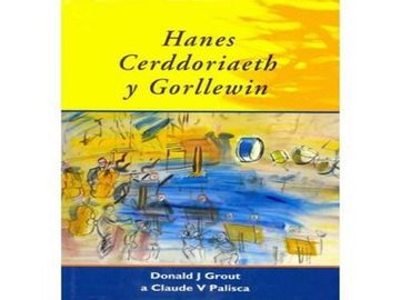 portada Hanes Cerddoriaeth y Gorllewin (en Welsh)