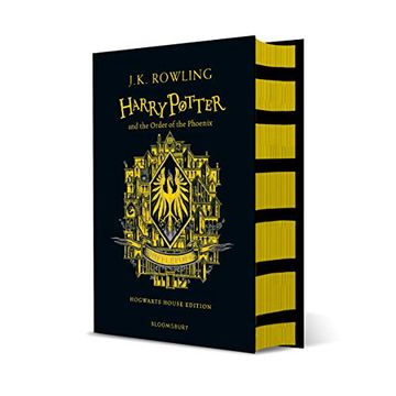 portada Harry Potter & Order Phoenix Hufflepuff (en Inglés)