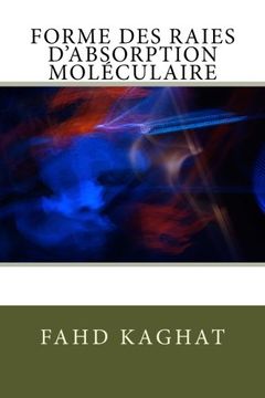 portada Forme des raies d'absorption moléculaire (French Edition)