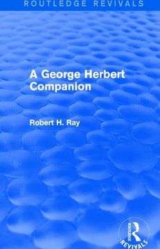 portada A George Herbert Companion (Routledge Revivals) (en Inglés)