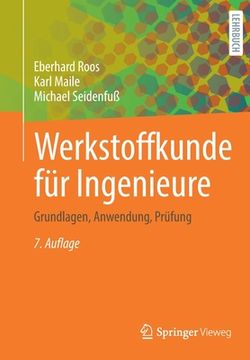portada Werkstoffkunde Für Ingenieure: Grundlagen, Anwendung, Prüfung (in German)