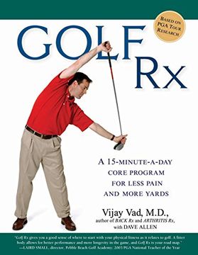portada Golf rx: A Fifteen-Minute-A-Day Core Program for More Yards and Less Pain (en Inglés)