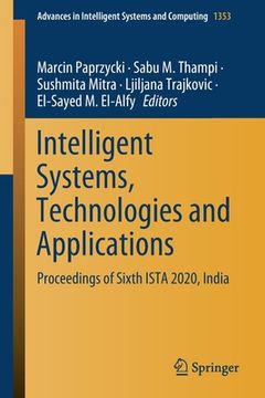 portada Intelligent Systems, Technologies and Applications: Proceedings of Sixth Ista 2020, India