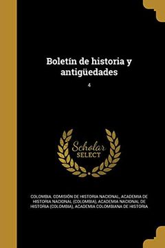 portada Boletín de Historia y Antigüedades; 4