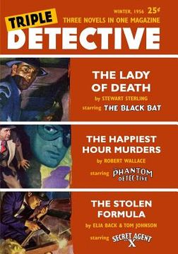 portada triple detective #1 (winter 1956)