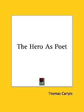 portada the hero as poet (en Inglés)