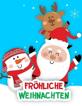 portada Fröhliche Weihnachten: Malbuch (en Alemán)