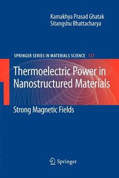 portada thermoelectric power in nanostructured materials: strong magnetic fields