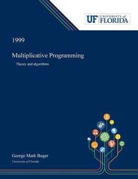 portada Multiplicative Programming: Theory and Algorithms (en Inglés)