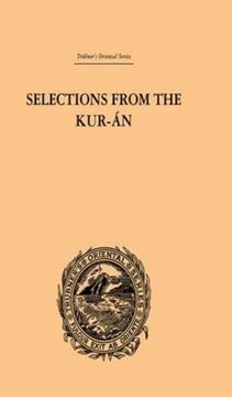 portada Selections From the Kuran (Trubner's Oriental Series)