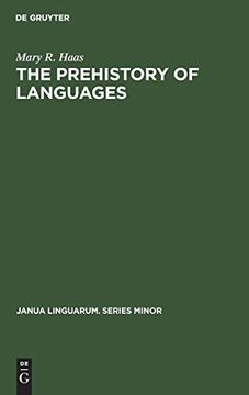 portada The Prehistory of Languages (Janua Linguarum. Series Minor) (in English)