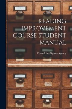 portada Reading Improvement Course Student Manual (en Inglés)