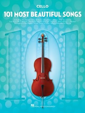 portada 101 Most Beautiful Songs for Cello (101 Songs) (en Inglés)