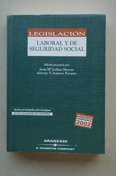 portada Legislacion Laboral y de la Seguridad Social (Ed. 2002)