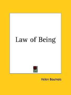 portada law of being (in English)