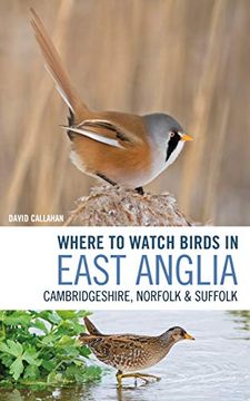 portada Where to Watch Birds in East Anglia: Cambridgeshire, Norfolk and Suffolk (in English)