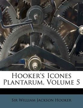 portada hooker's icones plantarum, volume 5