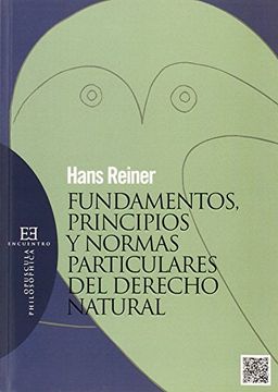 portada Fundamentos, Principios y Normas Particulares del Derecho Natural (in Spanish)