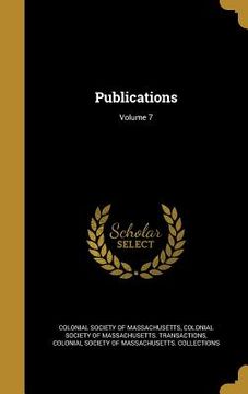 portada Publications; Volume 7 (in English)