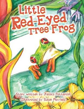 portada The Little Red-Eyed Tree Frog (en Inglés)