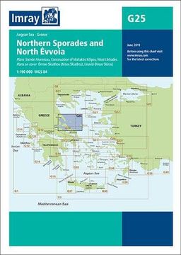 portada Imray Chart G25: Northern Sporades and North Evvoia (g Series) (in English)