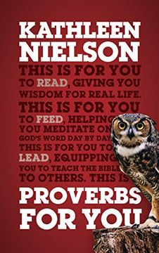 portada Proverbs for You: Giving You Wisdom for Real Life (in English)