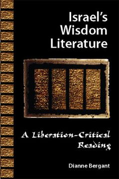 portada israel's wisdom literature (en Inglés)