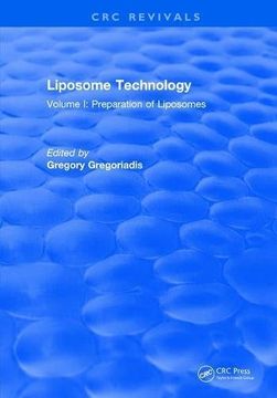 portada Liposome Technology: Volume I (in English)