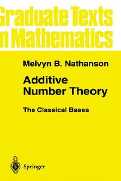 portada additive number theory the classical bases