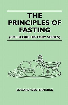portada the principles of fasting (folklore history series) (en Inglés)
