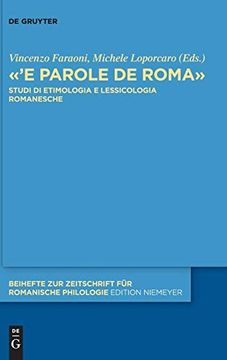 portada «'e Parole de Roma»: Studi di Etimologia e Lessicologia Romanesche (en Italiano)