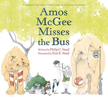 portada Amos Mcgee Misses the bus (en Inglés)