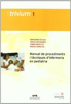 portada Manual de procediments i tècniques d’infermeria en pediatria (Trivium Infermeria)