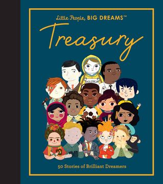 portada Little People, big Dreams: Treasury: 50 Stories of Brilliant Dreamers [Hardcover ] 
