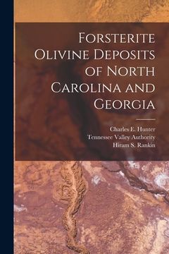 portada Forsterite Olivine Deposits of North Carolina and Georgia (in English)