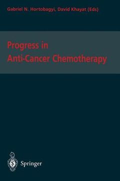 portada progress in anti-cancer chemotherapy (en Inglés)