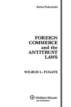 portada foreign commerce and the antitrust laws, fifth edition