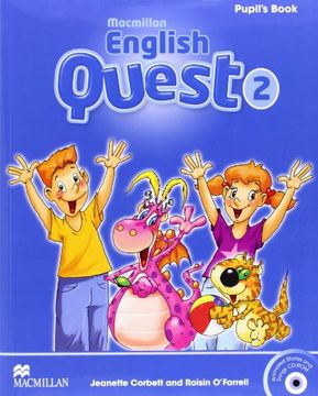 portada Macmillan English Quest Pupil's Book Level 2 + cd (Macmillan English Quest Level) 
