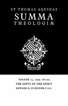 portada Summa Theologiae V24: 1A2Ae. 68-70: Gifts of the Spirit v. 24 