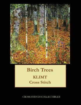 portada Birch Trees: Gustav Klimt cross stitch pattern