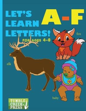 portada Let's Learn Letters A-F (en Inglés)