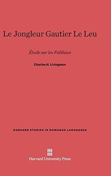 portada Le Jongleur Gautier le leu (en Francés)