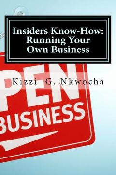 portada Insiders Know-How: Running Your Own Business (en Inglés)