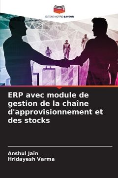 portada ERP avec module de gestion de la chaîne d'approvisionnement et des stocks (in French)