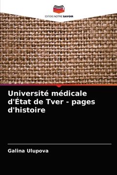 portada Université médicale d'État de Tver - pages d'histoire (in French)