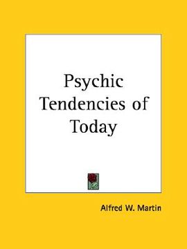 portada psychic tendencies of today (en Inglés)