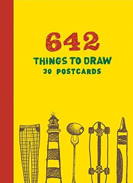 portada 642 Things to Draw: 30 Postcards (Interactive Postcards, Unique Customizable Postcards for Artists)
