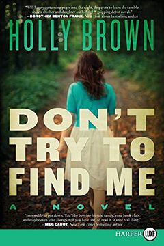 portada Don'T try to Find me (in English)